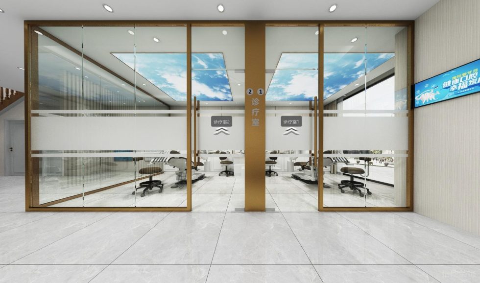 深圳南山科技園訊美科技廣場諾德口腔牙科診所設計裝修診療室外觀 深圳南山科技園訊美科技廣場諾德口腔牙科診所設計裝修診療室外觀