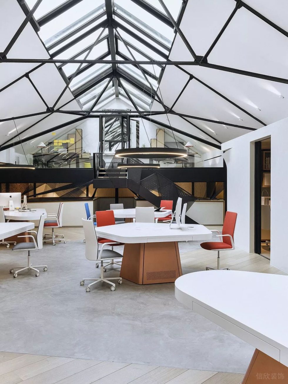 深圳龍崗云里智能園500平方米北歐工業風辦公室裝修案例辦公大廳 深圳龍崗云里智能園500平方米北歐工業風辦公室裝修案例辦公大廳