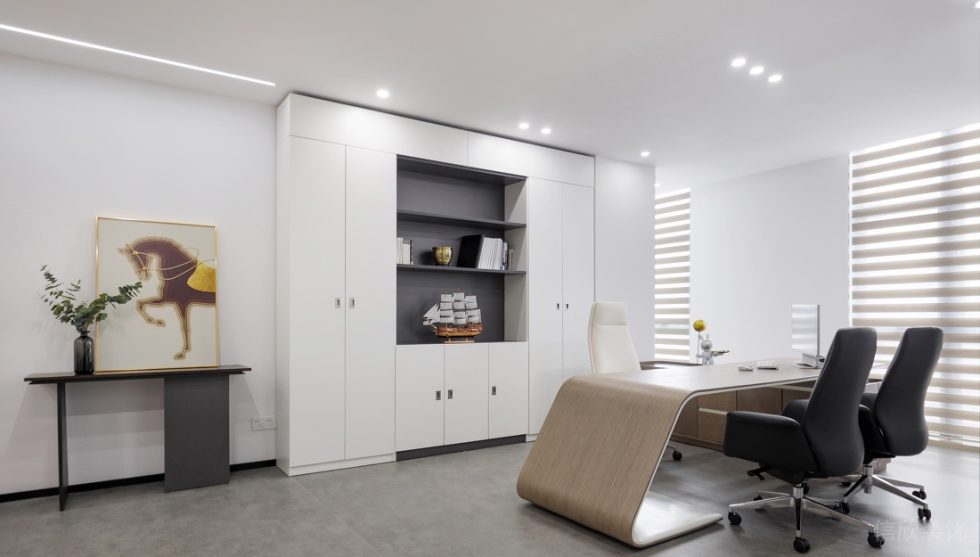 深圳龍華壹成環(huán)智中心1500平方米現(xiàn)代簡約風(fēng)格辦公室裝修案例經(jīng)理辦公室 深圳龍華壹成環(huán)智中心1500平方米現(xiàn)代簡約風(fēng)格辦公室裝修案例經(jīng)理辦公室