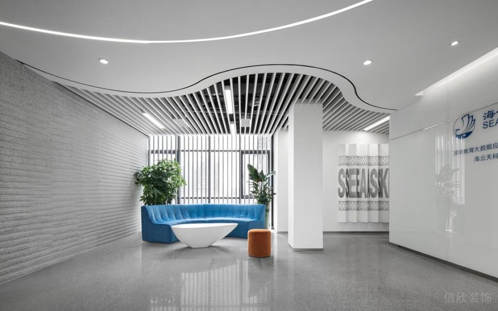 深圳龍華展滔科技大廈1600平方米現代科技風辦公室裝修案例休息等候區 深圳龍華展滔科技大廈1600平方米現代科技風辦公室裝修案例休息等候區