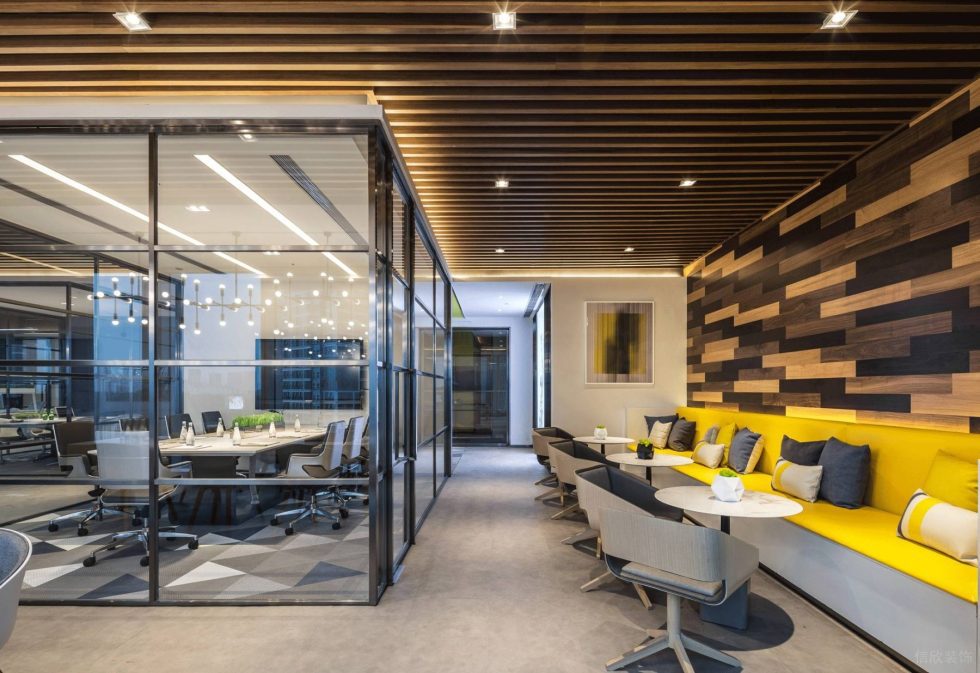 深圳南山香江金融中心300平方米現代工業風公司裝修案例休閑區 深圳南山香江金融中心300平方米現代工業風公司裝修案例休閑區