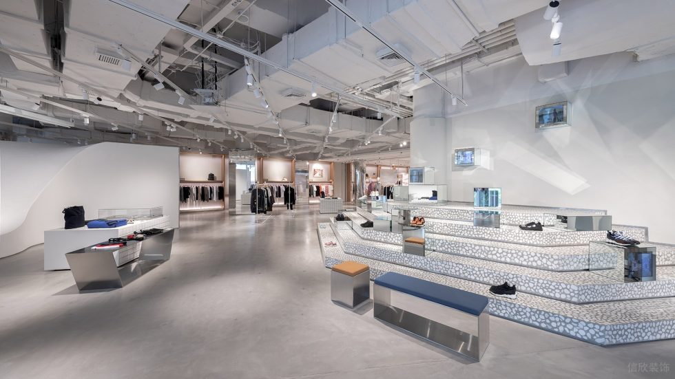 深圳市寶安區(qū)沙井現(xiàn)代風(fēng)assemble By Réel概念零售店裝修設(shè)計大廳