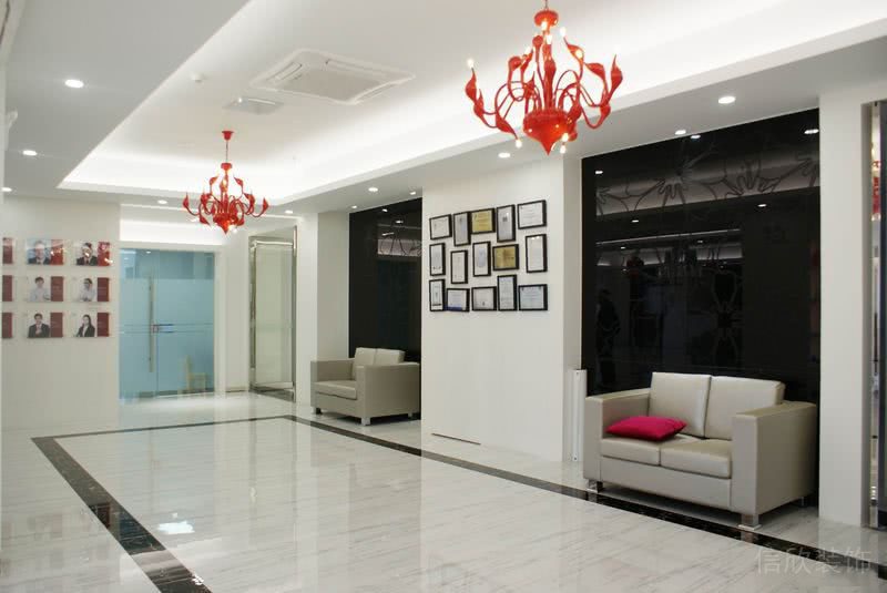 昆明薇思口腔牙科診所候診等候區(qū)裝修設(shè)計(jì)