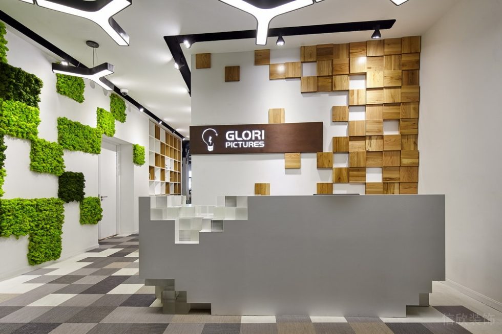 深圳寶安廣興源互聯(lián)網(wǎng)創(chuàng)意園600平方米北歐田園風(fēng)公司裝修案例前臺 深圳寶安廣興源互聯(lián)網(wǎng)創(chuàng)意園600平方米北歐田園風(fēng)公司裝修案例前臺