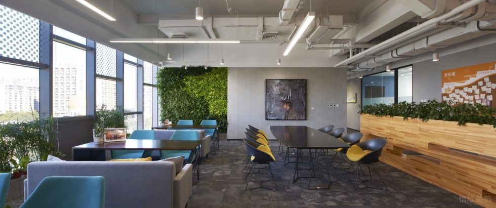 深圳福田大百匯廣場3500平方米工業(yè)主義現(xiàn)代風辦公室裝修案例員工餐廳 深圳福田大百匯廣場3500平方米工業(yè)主義現(xiàn)代風辦公室裝修案例員工餐廳