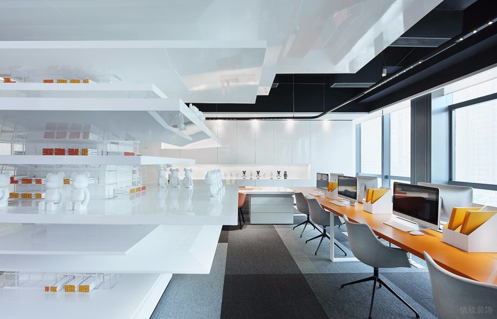 深圳福田萬科濱海云中心150平方米現代主義極簡風辦公室裝修案例地面鋪設 深圳福田萬科濱海云中心150平方米現代主義極簡風辦公室裝修案例地面鋪設