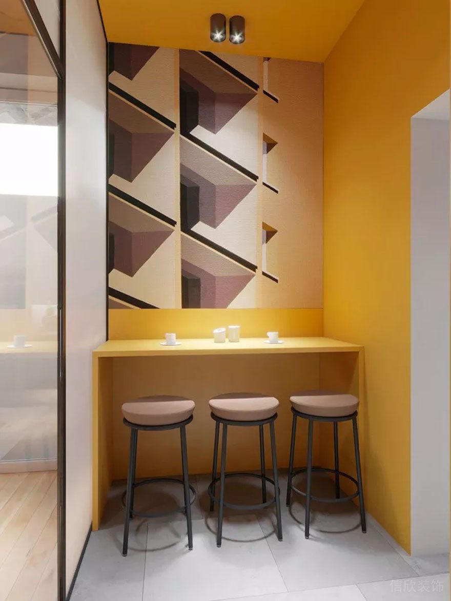 深圳羅湖中民時代廣場150平方米多彩簡約風(fēng)辦公室裝修案例吧臺休閑區(qū) 深圳羅湖中民時代廣場150平方米多彩簡約風(fēng)辦公室裝修案例吧臺休閑區(qū)