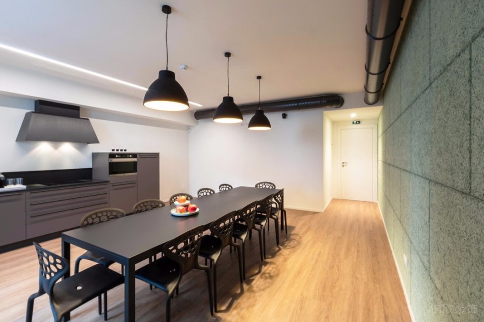 深圳南山弘毅大廈1500平方米現代極簡風格辦公室裝修案例茶水間 深圳南山弘毅大廈1500平方米現代極簡風格辦公室裝修案例茶水間