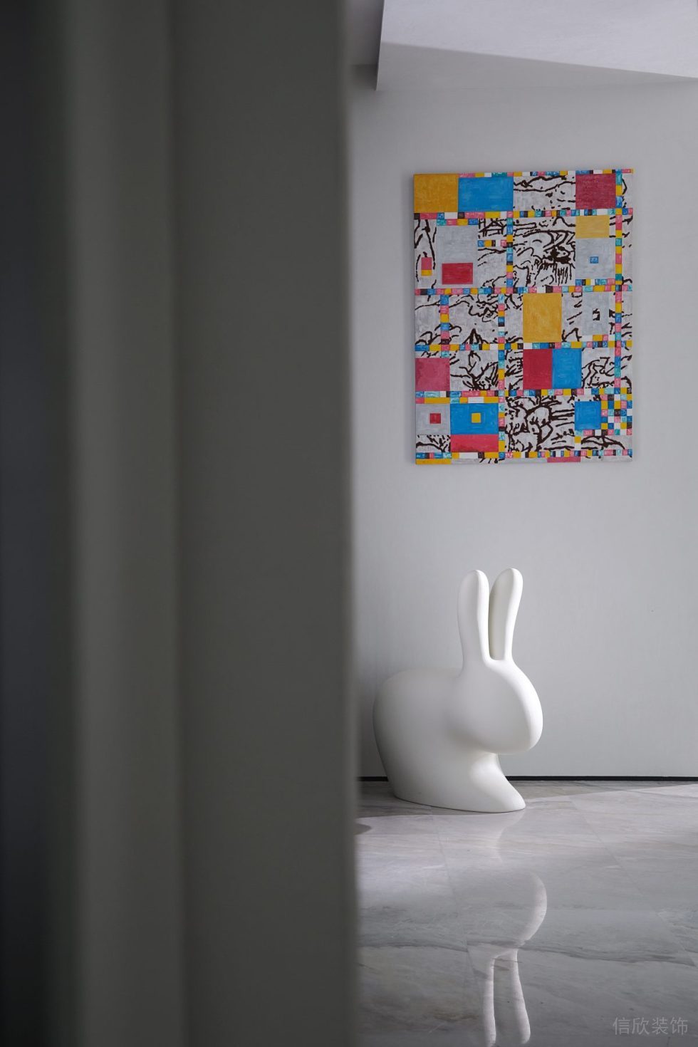 京基濱河時代大廈現(xiàn)代簡約風(fēng)辦公室裝修案例 造型細(xì)節(jié)圖