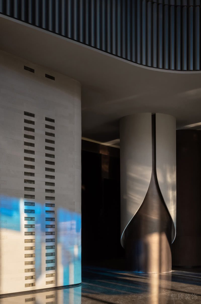 簡約清新低奢風格辦公室裝修案例 造型細節(jié)圖