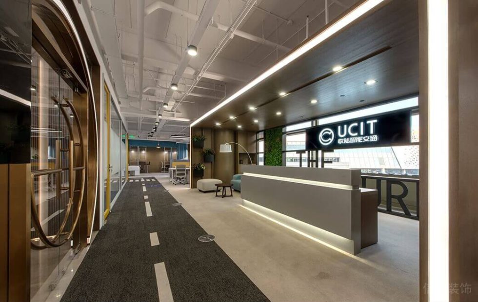 深圳龍崗山海商業(yè)廣場(chǎng)工業(yè)現(xiàn)代風(fēng)設(shè)計(jì)特色辦公室裝修案例前廳 深圳龍崗山海商業(yè)廣場(chǎng)工業(yè)現(xiàn)代風(fēng)設(shè)計(jì)特色辦公室裝修案例前廳