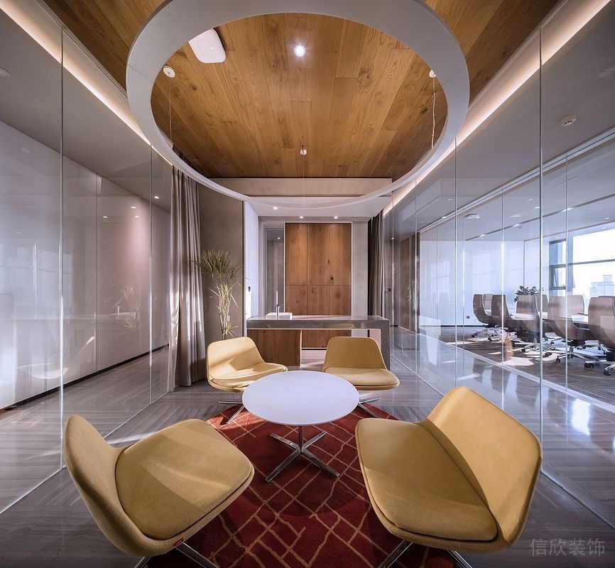 深圳龍崗萬國城大廈簡約現代風設計特色辦公室裝修案例洽談室 深圳龍崗萬國城大廈簡約現代風設計特色辦公室裝修案例洽談室