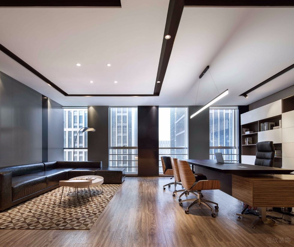深圳龍崗億源通創新產業園現代工業風設計特色辦公室裝修案例董事長辦公室 深圳龍崗億源通創新產業園現代工業風設計特色辦公室裝修案例董事長辦公室