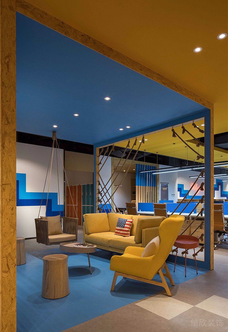 深圳龍崗億源通創新產業園現代工業風設計特色辦公室裝修案例休息區 深圳龍崗億源通創新產業園現代工業風設計特色辦公室裝修案例休息區