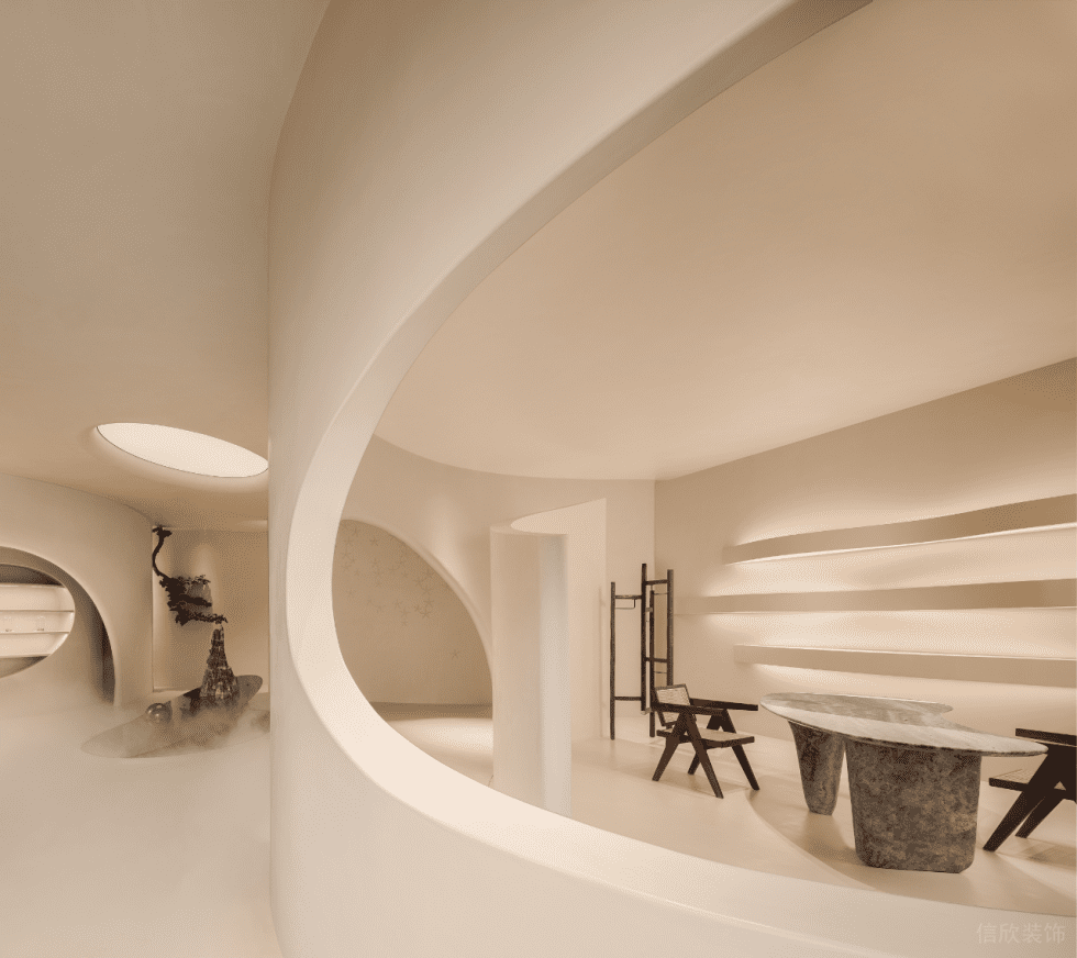 深圳市福田區八卦嶺現代風零售空間裝修設計-橢圓半開放隔墻 深圳市福田區八卦嶺現代風零售空間裝修設計-橢圓半開放隔墻