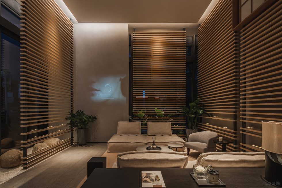 深圳市福田區保稅區新中式風蘭美容抗衰中心裝修設計實景效果圖-接待大廳二 深圳市福田區保稅區新中式風蘭美容抗衰中心裝修設計實景效果圖-接待大廳二