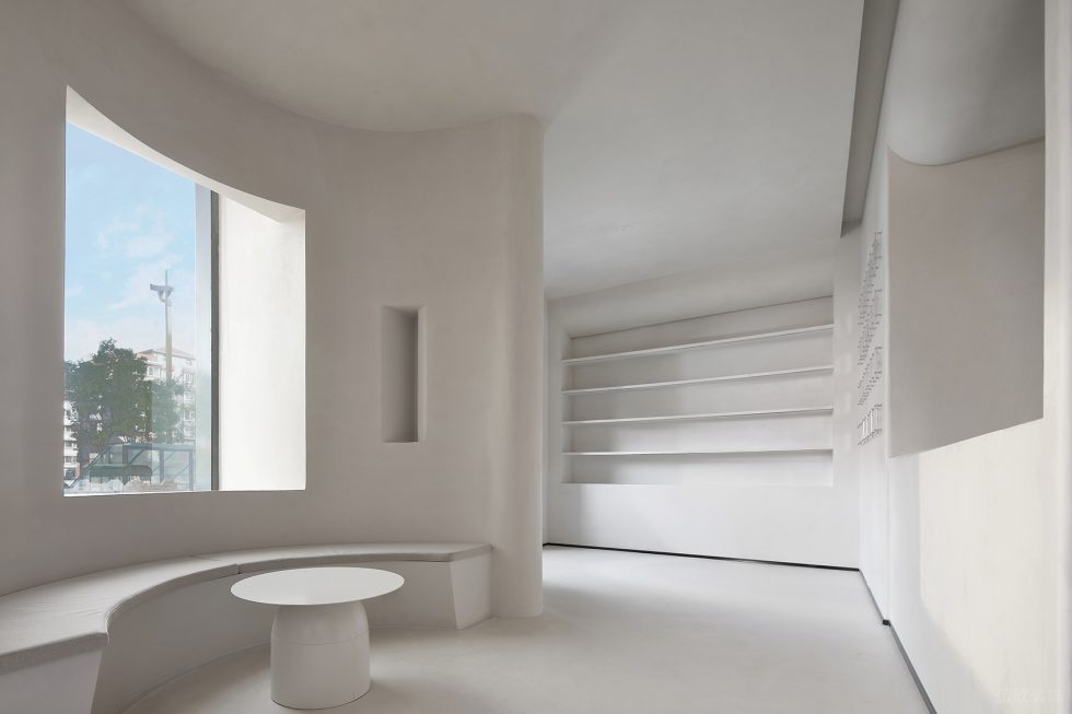 深圳市福田區車公廟現代風abear Beauty愛小熊醫療美容裝修設計效果圖-白色卡座接待區 深圳市福田區車公廟現代風abear Beauty愛小熊醫療美容裝修設計效果圖-白色卡座接待區