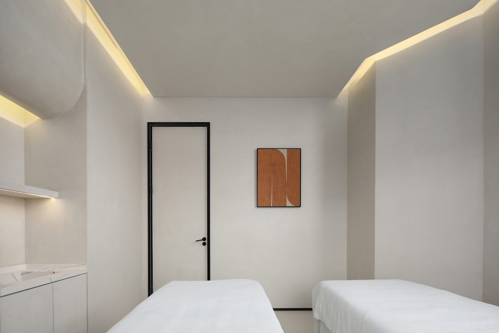 深圳市福田區車公廟現代風abear Beauty愛小熊醫療美容裝修設計效果圖-雙人間美容間二 深圳市福田區車公廟現代風abear Beauty愛小熊醫療美容裝修設計效果圖-雙人間美容間二