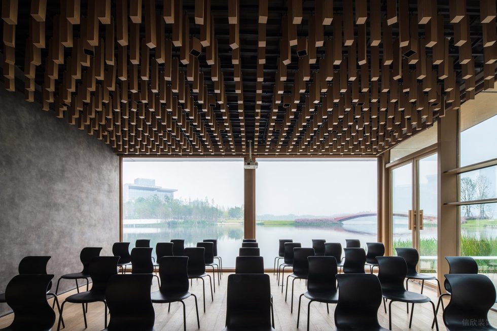 深圳市福田區新洲中式風書店裝修設計實景效果圖-影音區 深圳市福田區新洲中式風書店裝修設計實景效果圖-影音區