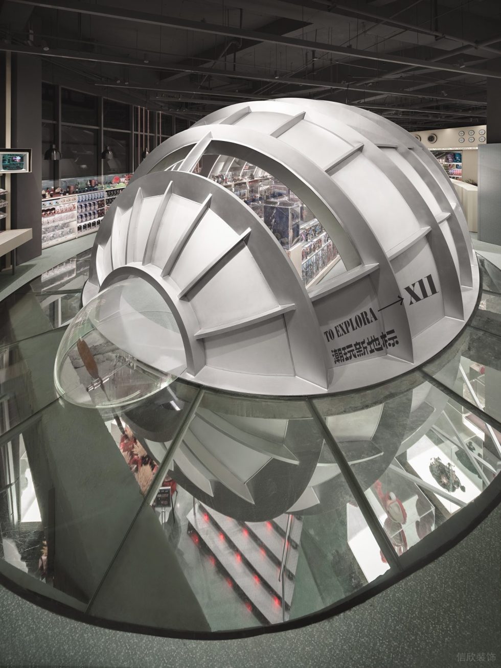 深圳市龍崗區 X11全球潮玩店裝修設計-二層 深圳市龍崗區 X11全球潮玩店裝修設計-二層