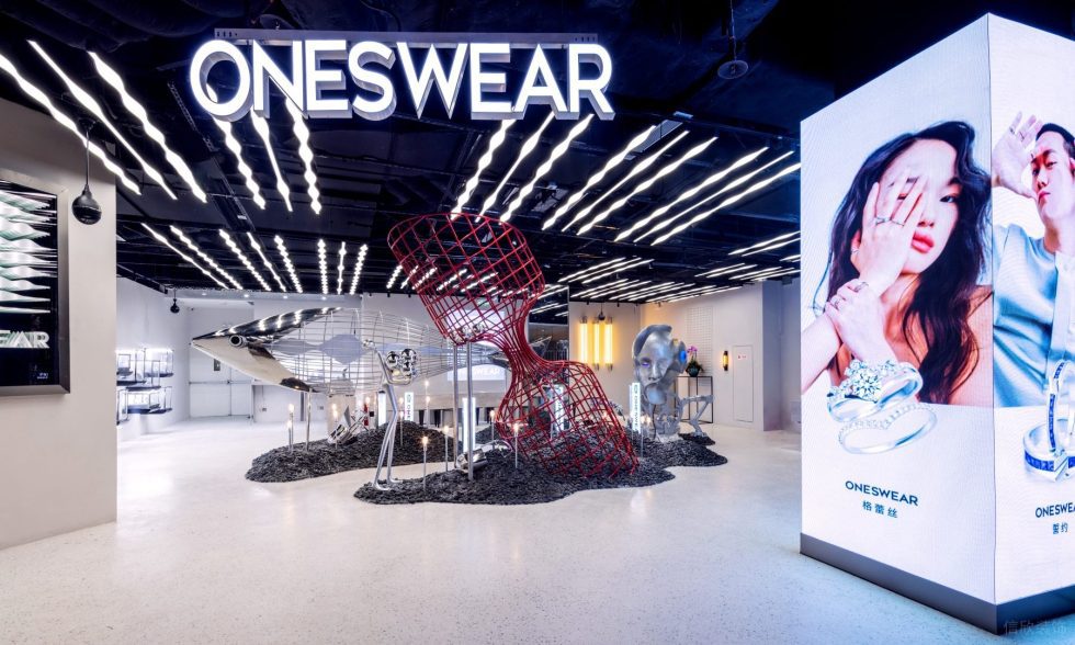 深圳市羅湖區蓮塘現代風梵誓珠寶旗艦店裝修設計-店鋪入口 深圳市羅湖區蓮塘現代風梵誓珠寶旗艦店裝修設計-店鋪入口