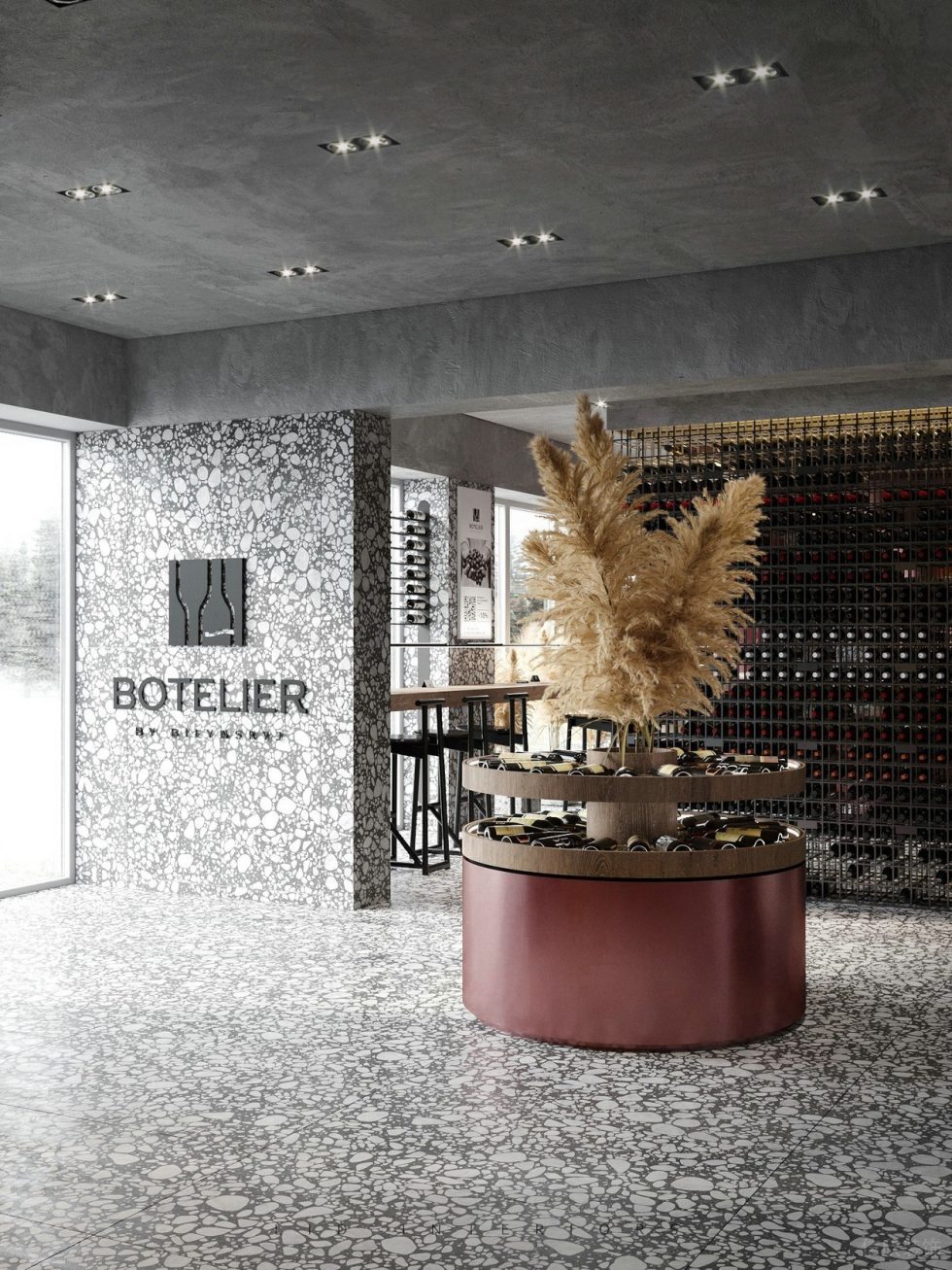 深圳市羅湖區泥崗83㎡小型紅酒專賣店裝修設計-入戶 深圳市羅湖區泥崗83㎡小型紅酒專賣店裝修設計-入戶