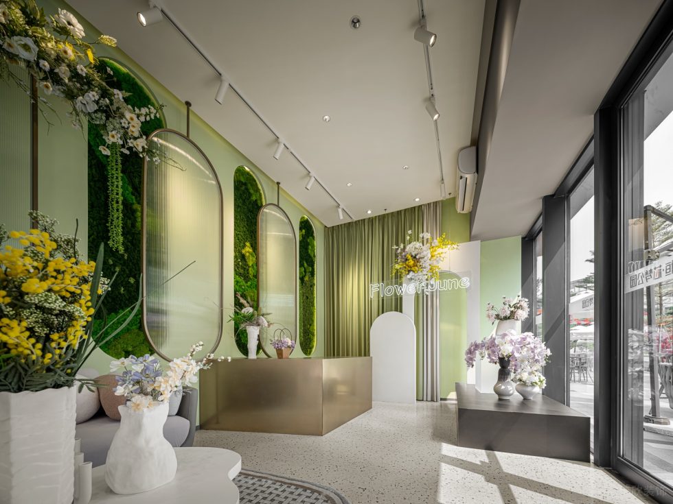 深圳市南山中心區(qū)現(xiàn)代風花店裝修設計實景效果圖-前臺 深圳市南山中心區(qū)現(xiàn)代風花店裝修設計實景效果圖-前臺
