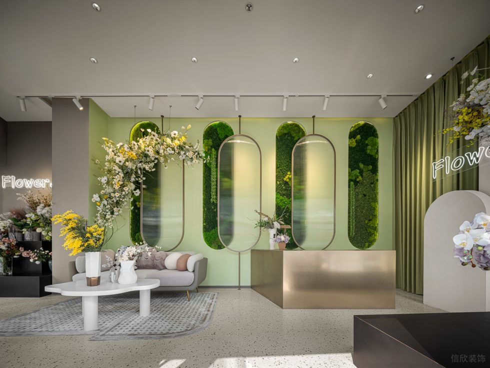 深圳市南山中心區(qū)現(xiàn)代風花店裝修設計實景效果圖-前臺接待區(qū) 深圳市南山中心區(qū)現(xiàn)代風花店裝修設計實景效果圖-前臺接待區(qū)