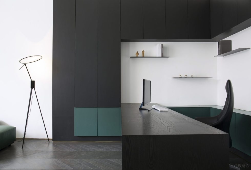 多元極簡風辦公室裝修設計深色調經理辦公室 多元極簡風辦公室裝修設計深色調經理辦公室