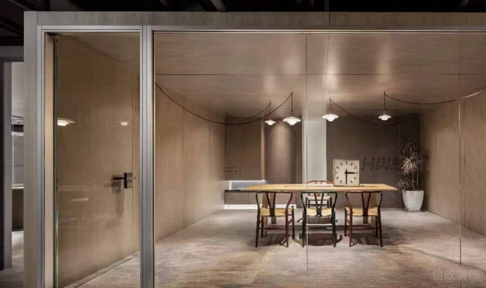 簡約金屬風(fēng)辦公室裝修設(shè)計 會議室