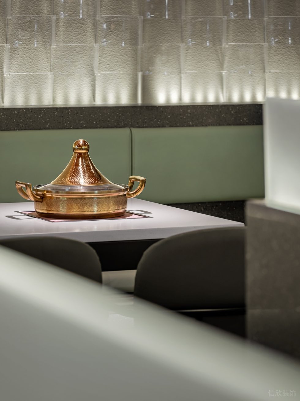 簡約現代風餐飲店氛圍感軟裝搭配裝修設計