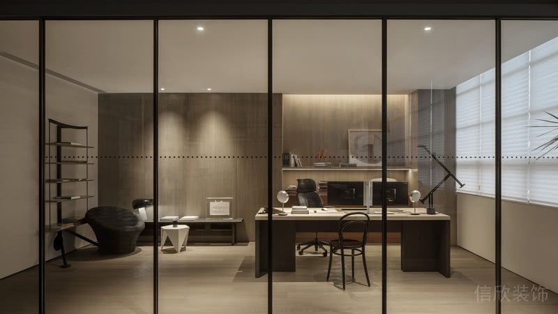 深圳南山區(qū)科技園佳研發(fā)大廈現(xiàn)代原木風格辦公室裝修設計案例 休息茶水區(qū) (2)