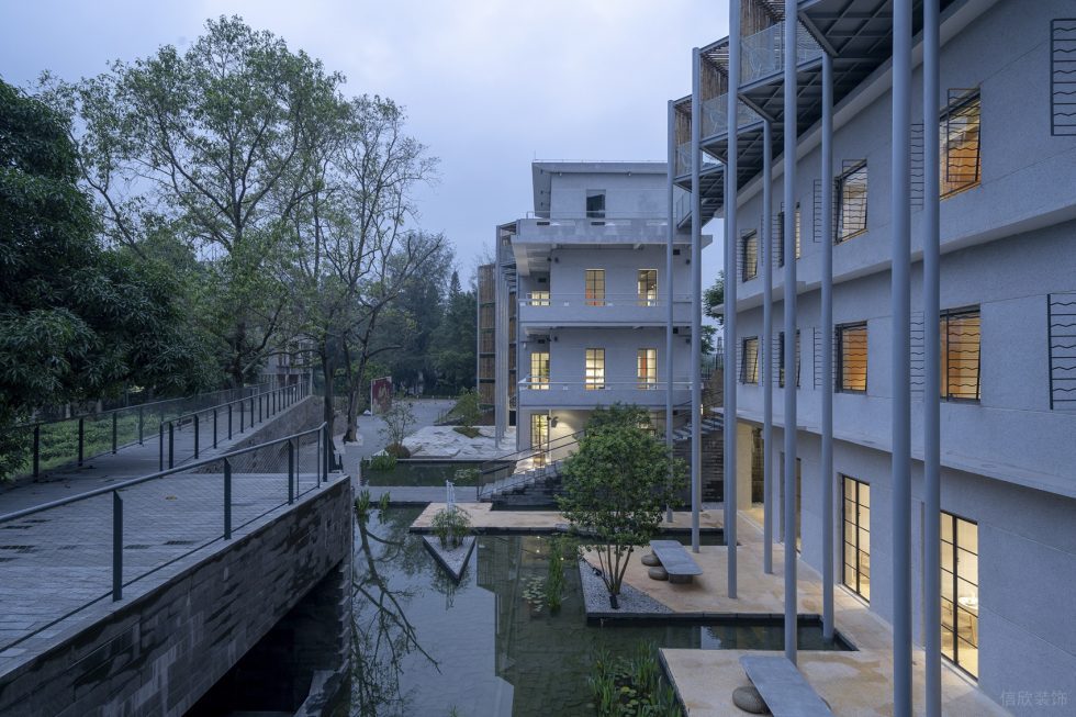 原生態(tài)雅致茶院外景規(guī)劃設計裝修