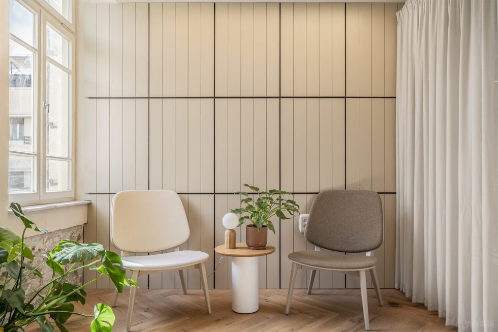 自然簡約風辦公室裝修設計暖白色休息區 自然簡約風辦公室裝修設計暖白色休息區