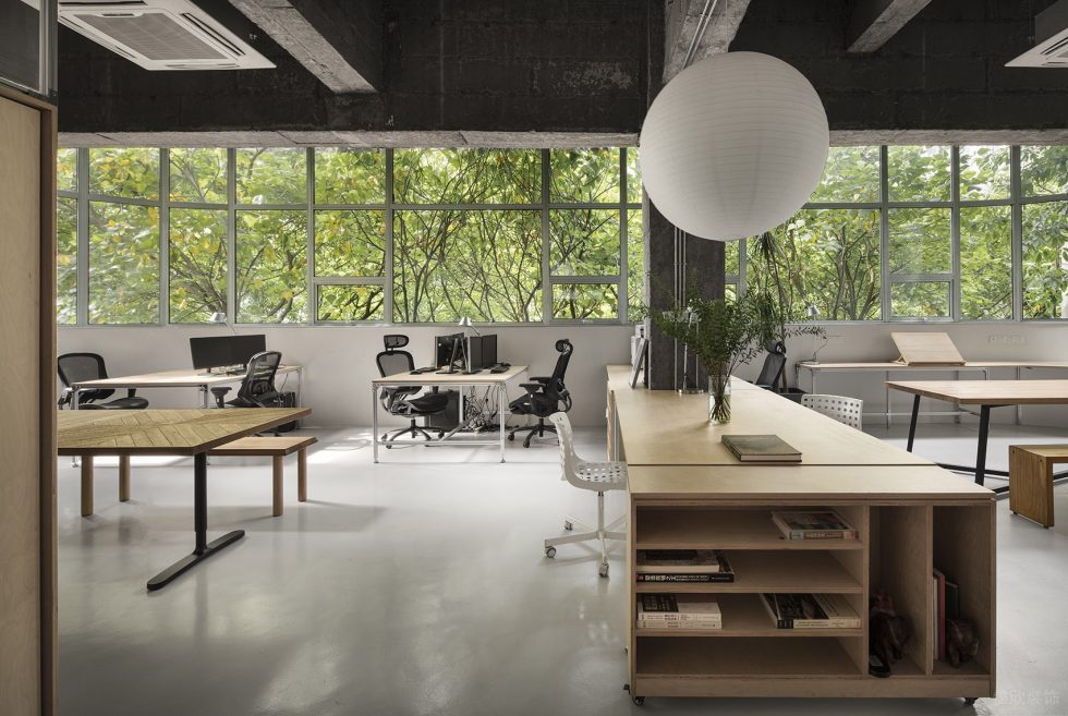 淡色簡約風辦公室裝修設計辦公大廳 淡色簡約風辦公室裝修設計辦公大廳