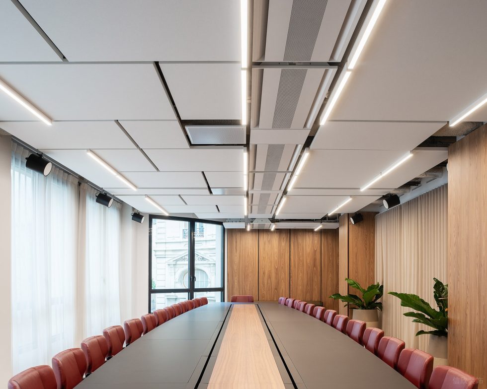 暖色調簡約風辦公室裝修設計暖木色會議室 暖色調簡約風辦公室裝修設計暖木色會議室