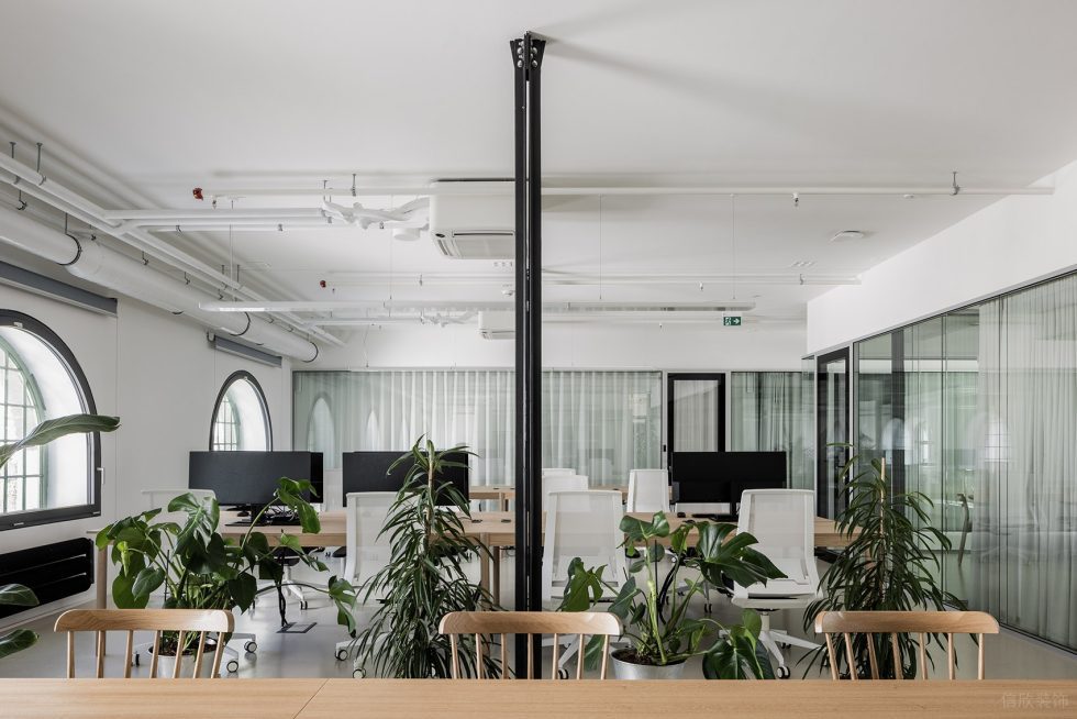白色簡約自然風辦公室裝修設計白色系辦公區 白色簡約自然風辦公室裝修設計白色系辦公區