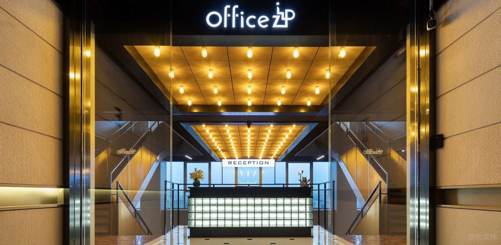 暖色現代風辦公室裝修設計深色調門廳 暖色現代風辦公室裝修設計深色調門廳