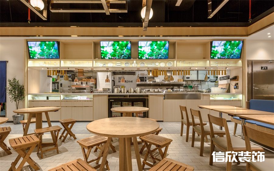 深圳羅湖筍崗牛腩飯快餐店菜牌裝修設(shè)計(jì)