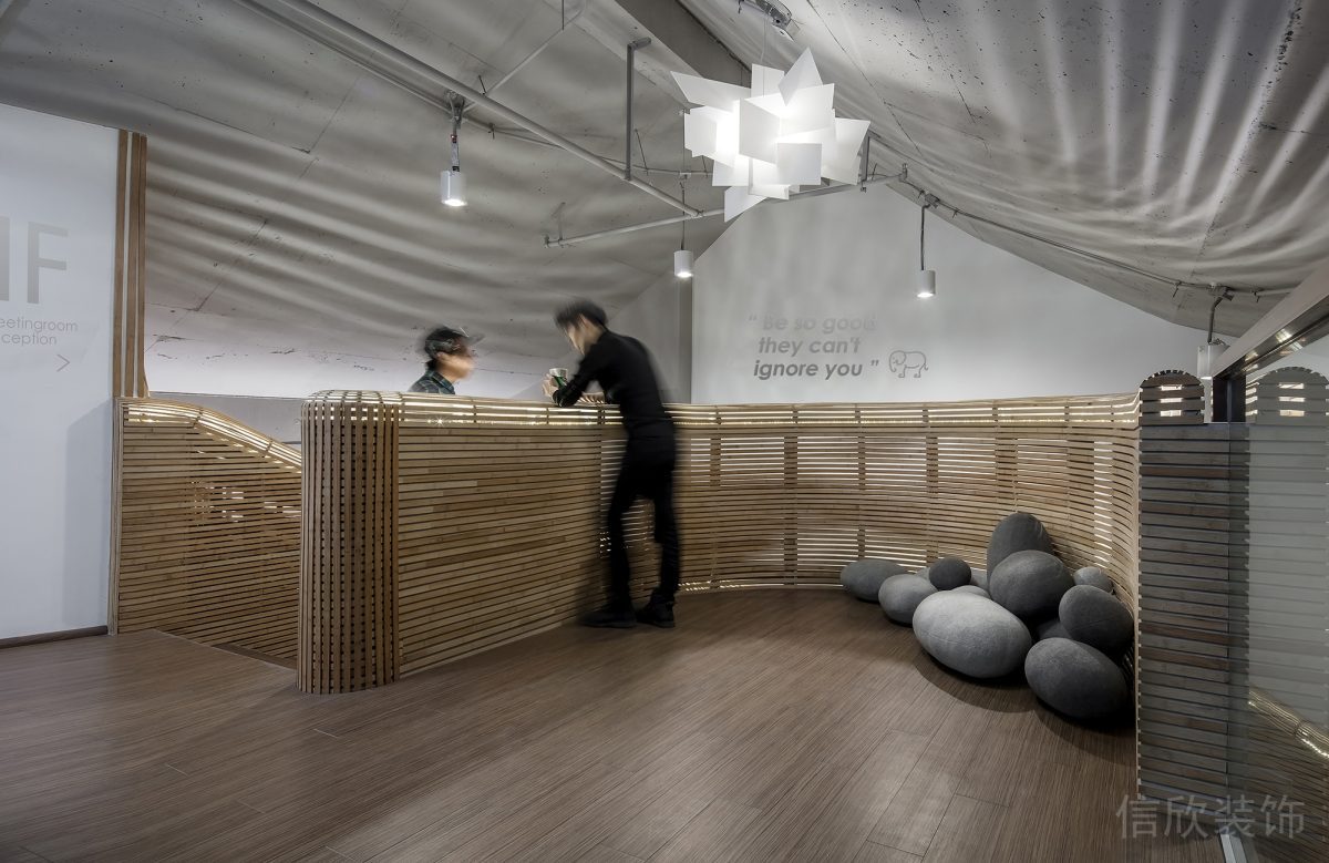 空間過道區域原木風榻榻米竹編