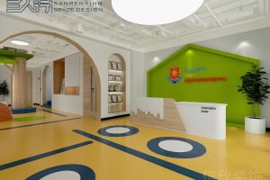 深圳市羅湖區(qū)城脈中心貝貝早教中心裝修設(shè)計