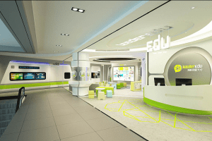 深圳市羅湖區(qū)華佳廣場天才培訓(xùn)中心裝修設(shè)計