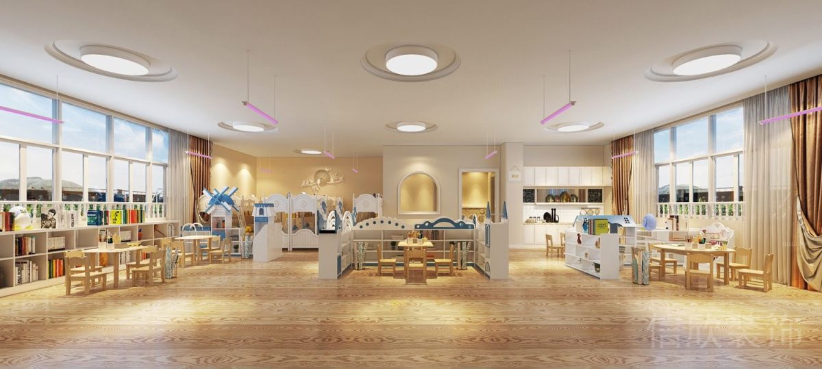 深圳市羅湖區(qū)天樂大廈天天托幼中心裝修設計