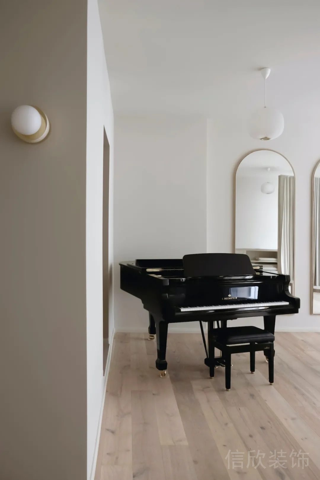 鋼琴音樂(lè)教室瑜伽機(jī)構(gòu)設(shè)計(jì)木質(zhì)裝修