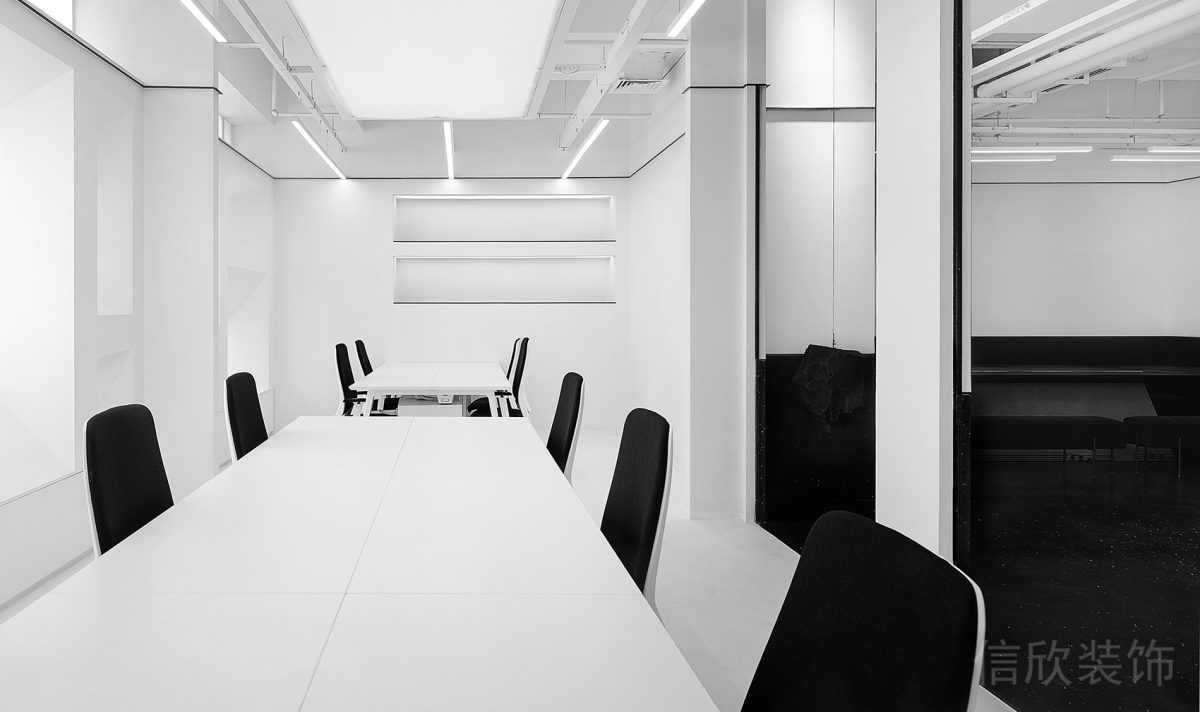 工業(yè)風(fēng)辦公室會議室直線式設(shè)計