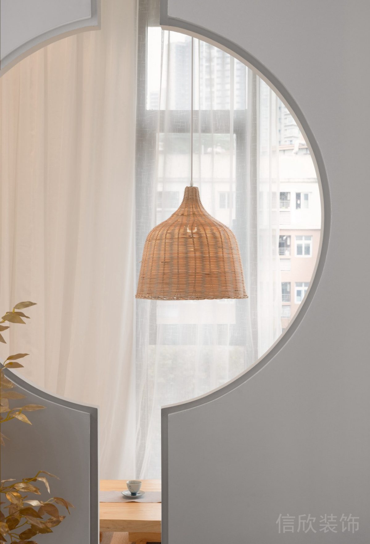 鏤空墻體設(shè)計(jì)瑜伽機(jī)構(gòu)裝修中式簡(jiǎn)約風(fēng)