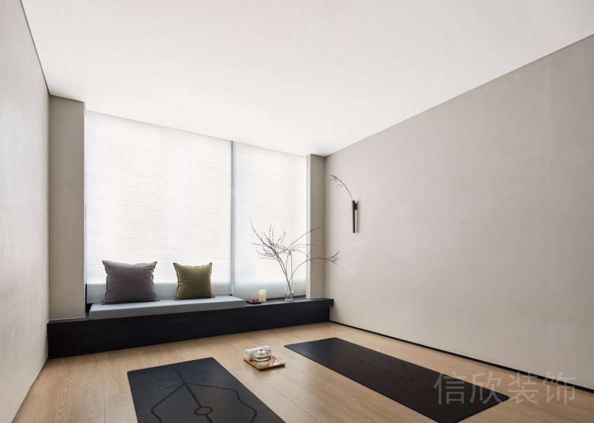 中式瑜伽機(jī)構(gòu)修多功能教室禪柔室設(shè)計